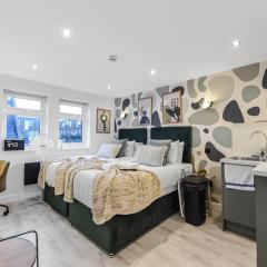 Chic & Trendy Designer Studio with Full Kitchen