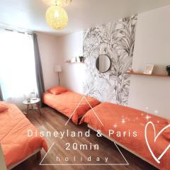 DisneyLand - Paris 20min - Parking - 7 personnes