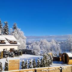 Widokowo - Domki z widokiem na Śnieżkę z Jacuzzi i Sauną