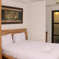 Warm and Cozy Studio at Metropark Condominium Jababeka Apartment By Travelio