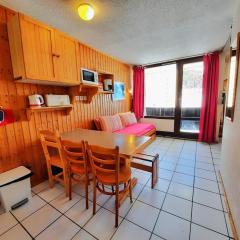 Studio cabine 4 pers, balcon, proximité télécabine, Preyerand - FR-1-452-320