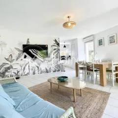 Charmant T3 Ultra cosy Jardin 50m des plages