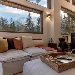 Chalet des Eaux Rousses -Renove -Prive - Vues 360 Mont Blanc