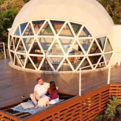 Domo Estelar com banheira aquecida