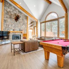 Luxury Keystone Cabin with Hot Tub, 1 Mi to Lifts!