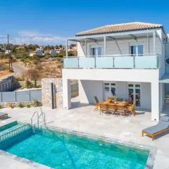 Gianna's Panoramic Seaview Twin Villas with pool 1