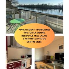 Confort et panorama T3 face à la rivière