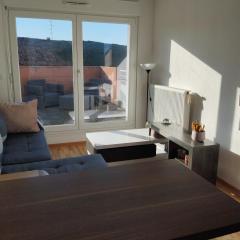 Escapade cosy dans T2 lumineux, proche Colmar