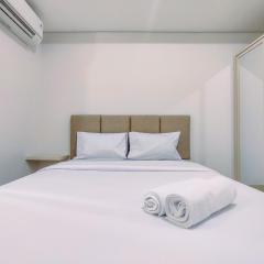 Elegant and Comfy Studio Barsa City Apartment By Travelio