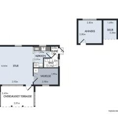 Retro Charm In Red Home In Lovely Surroundings