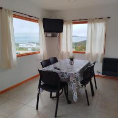 Departamento camino al Parque Nacional con vista al Canal