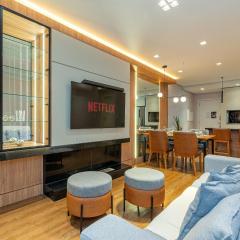 San Telmo 206 - 2 quartos, terraço, Centro Gramado