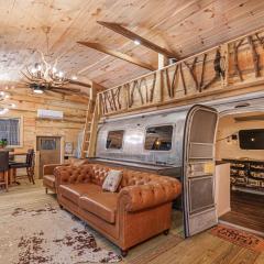 Glamping Airstream Barn in Bryson City