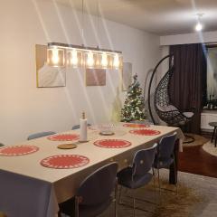 3-bedroom lake view and near center apartment with sauna