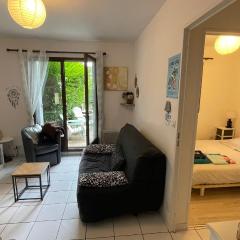 2 pièces avec jardin Fleur Marine bord de mer Cabourg