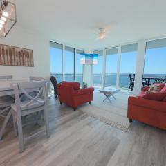 New 4 Bedroom, 3 Bath Top Floor Corner Condo at Perdido Dunes Tower in Orange Beach with the BEST View of Perdido Pass