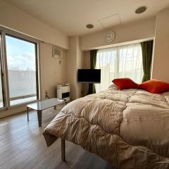 5-6札幌中心部の豊平川が目の前の好立地で美室そして格安施設で快適な旅を