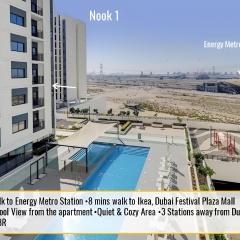 Comfortable 2bd Apartment Next To Metro & Mall