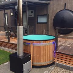 Mobilheim am Murner See - privater Badezuber & Grill