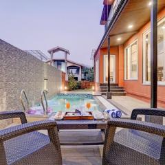ELIVAAS Irene Jade 3 BHK with Pvt Pool & Balconies
