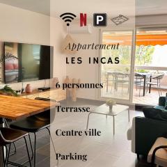 086 -LES INCAS -T3 -Centre ville- Parking