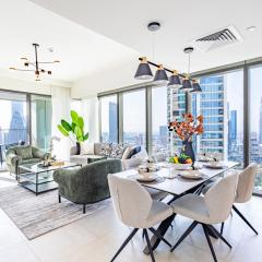 Premium 3BR l Office with Burj Khalifa & Fountain Views