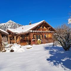 Chalet Cosy avec terrasse plein sud, 2 chambres, au cœur de la Haute-Savoie
