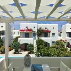 Mykonian Style Pool House 1 w Night Security Guard