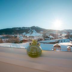 FeWo Froschkönig mit Sauna, GRATIS Skifahren dank Königscard, Bergblick, WLAN, Parkplatz