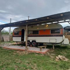 Vintage Trailer at Praia do Rosa