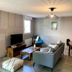 Charmant T3 avec jardin et piscine