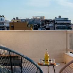 Studio with Acropolis View at Platia Avdi