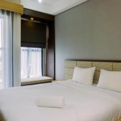 Minimalist and Warm Studio at Transpark Bintaro Apartment By Travelio