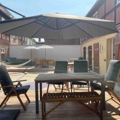 Scheune mit Garten, Inselstadt Malchow