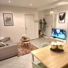 APPARTEMENT 3 pièces avec TERRASSE et JARDIN