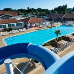 Mobil-home 40m2, camping les Charmettes 4 étoiles La Palmyre 4-6 personnes-2 chambres dont 1 suite parentale-2 salles de bain