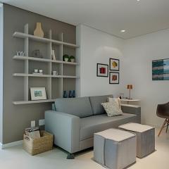 2201 Apartamento decorado no Centro