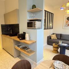 Charming flat - 4 guests - 5 min from Metro and Canal