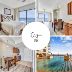 Origin 1038, Sunset & Gulf View! Perfect for 2! Free Fun! condo