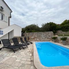 Apartment with pool in Kornic