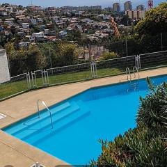 Acogedor departamento Viña 5pers, 2 dorm y 4 camas