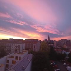T2 apartment near city center