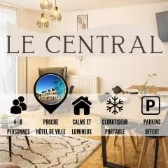 Le Central - Vue Hotel de ville - 4 Chambres