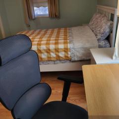 Private Room with Queen Bed and Work Station