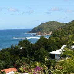 Surfside Studios on the beach in Martinique - North