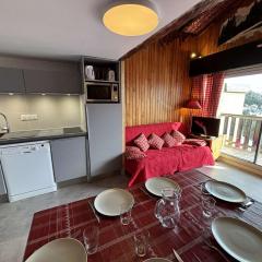 Appartement rénové 2 pièces + mezzanine près des pistes, calme et confort - FR-1-297-349