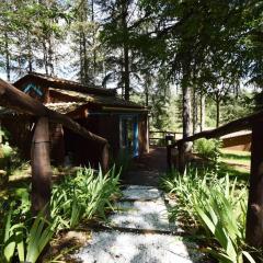 Chalet avec piscine commune au Lac de Goulens - 2 adultes et 3 enfants