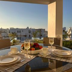 B1-2 Apartment Mykonos with Pool Access