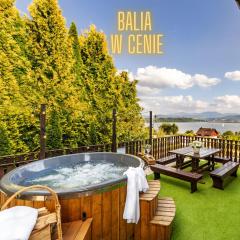 Villa Beskidzka 100 - SAUNA & BALIA z Jacuzzi Widok na góry i jezioro żywieckie