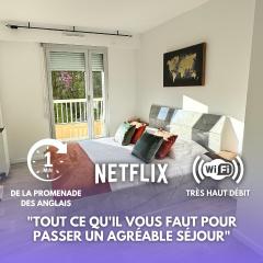 Superbe 3 pieces Nice 100m de la mer